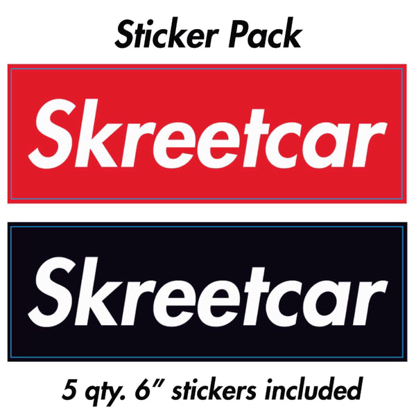 Skreetcar Sticker Pack